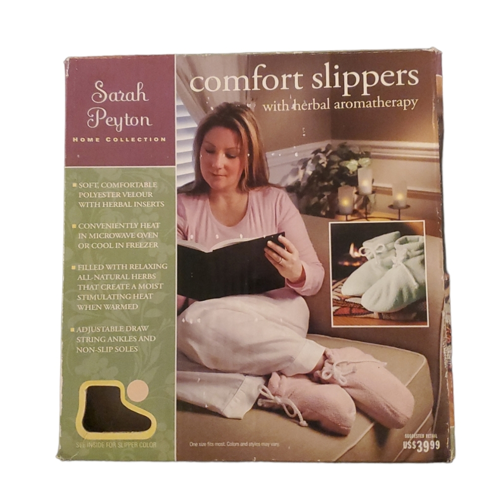 Comfort Slippers w/aromatherapy - GIFT FOR HER 💕